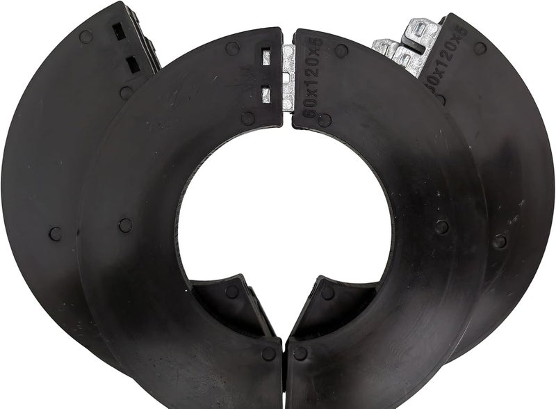 Vnshuler 8 x 60mm bucket pin shim for Excavator Skid Steer 5mm thickness detachable - Image 1